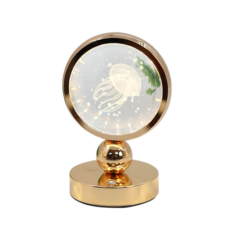 Crystal Jellyfish Table Lamp