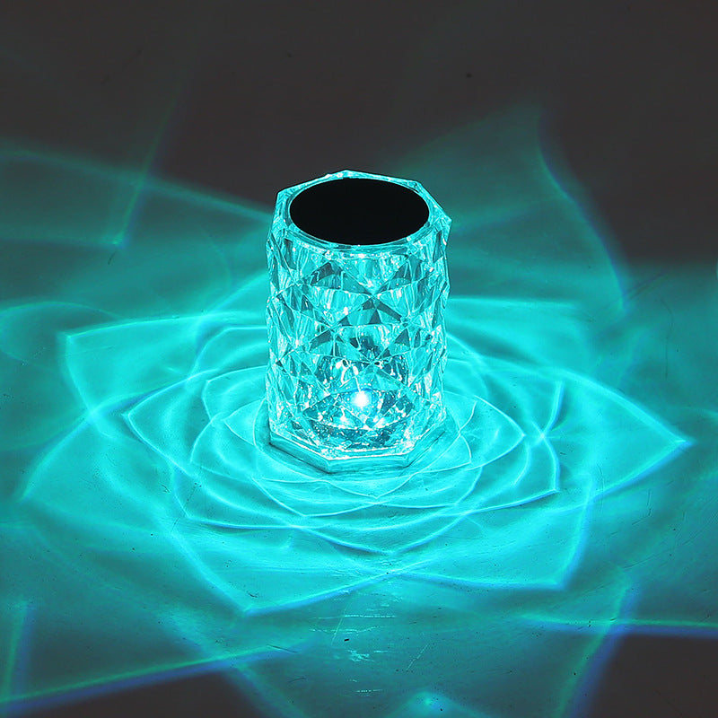 Veilleuse tactile en cristal