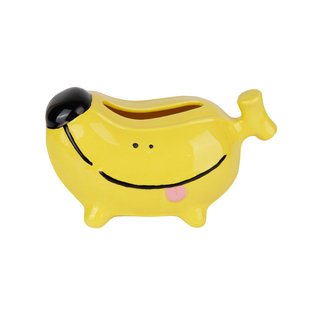 Cute Banana Dog Tissue Box