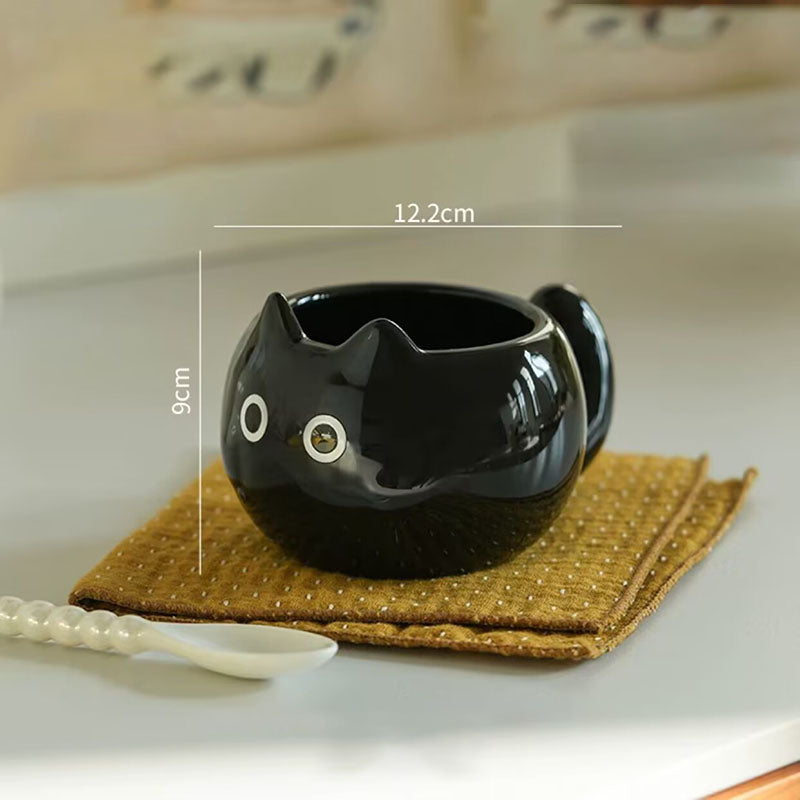 Cute Cat Ceramic Coffee Mug