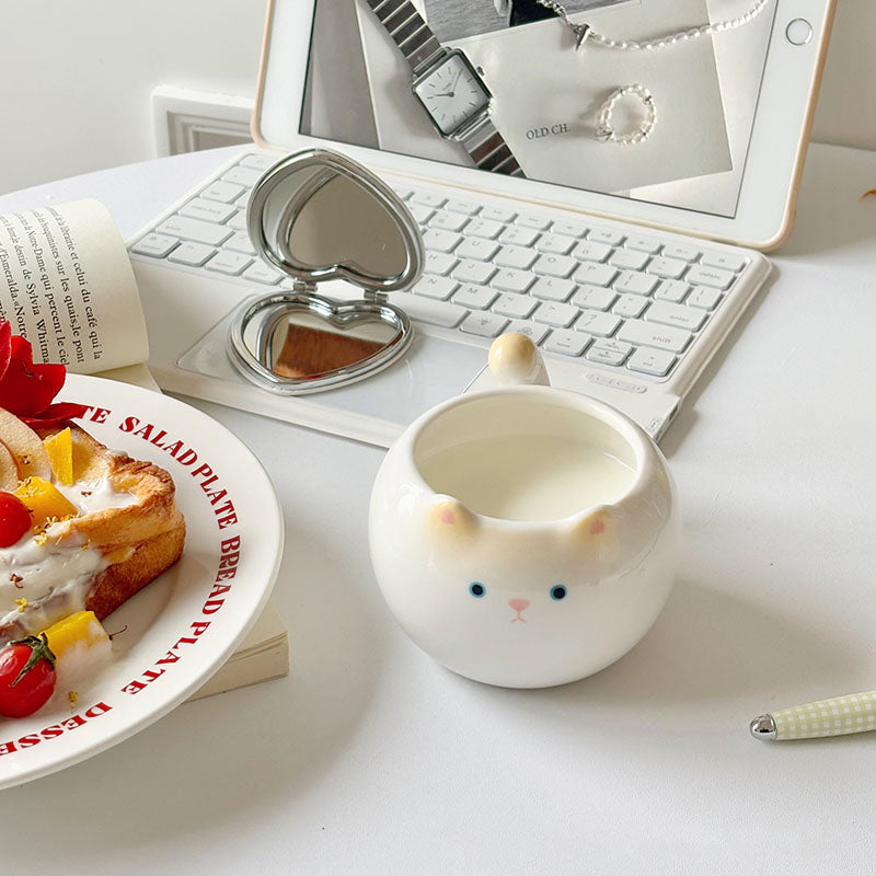 Cute Cat Ceramic Coffee Mugs