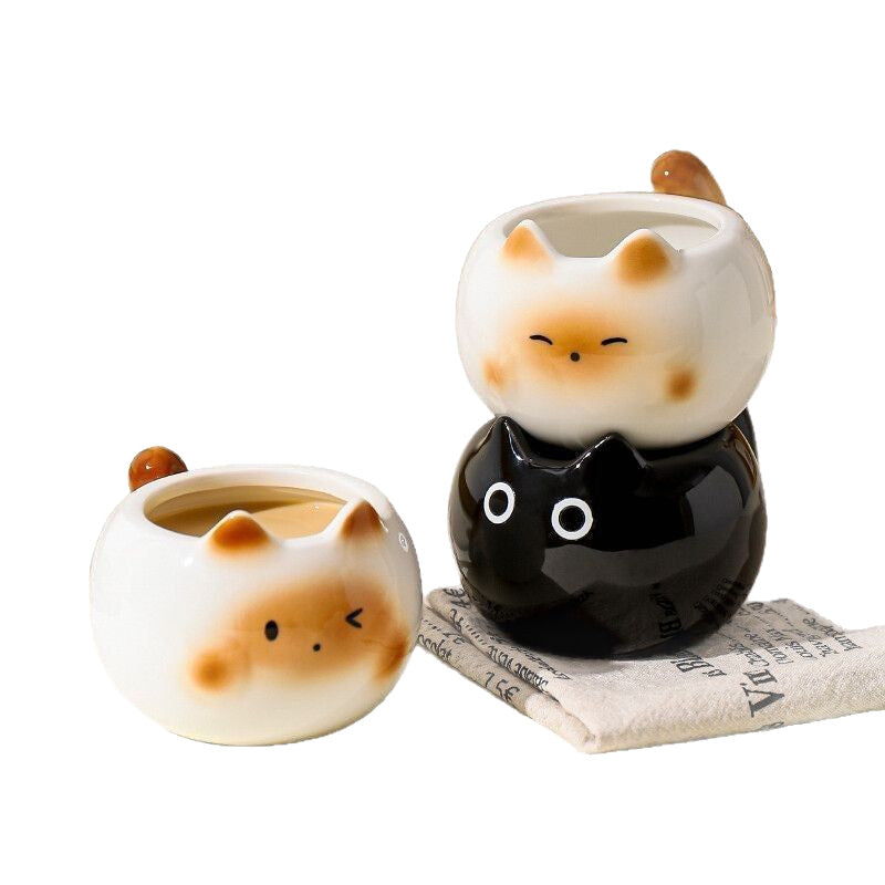 Cute Cat Ceramic Coffee Mug