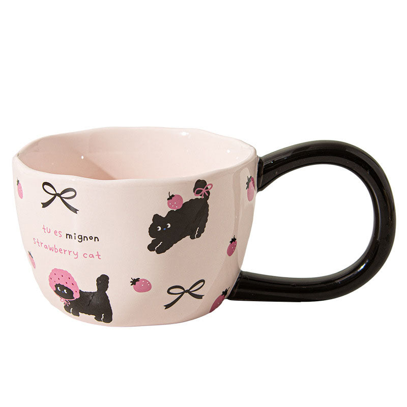 Cute Cat Ceramic Cup