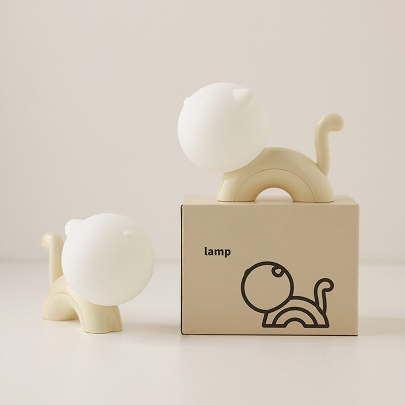 Süße Katzen-Nachtlampe