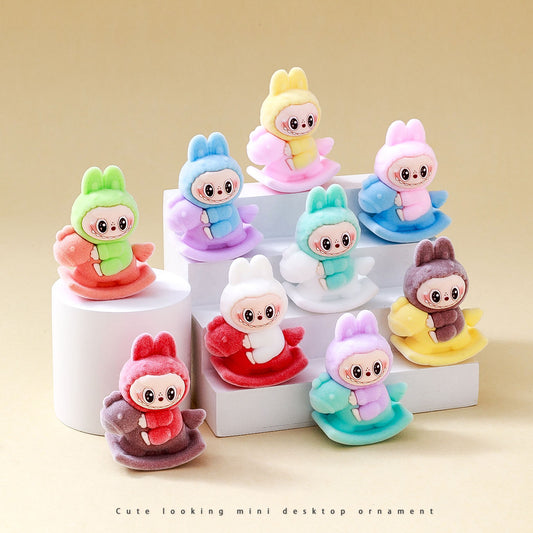 Cute Doll Labubu Desktop Mini Doll