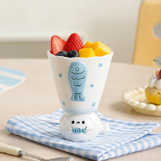 Cute Seal Ceramic Coffee Mug