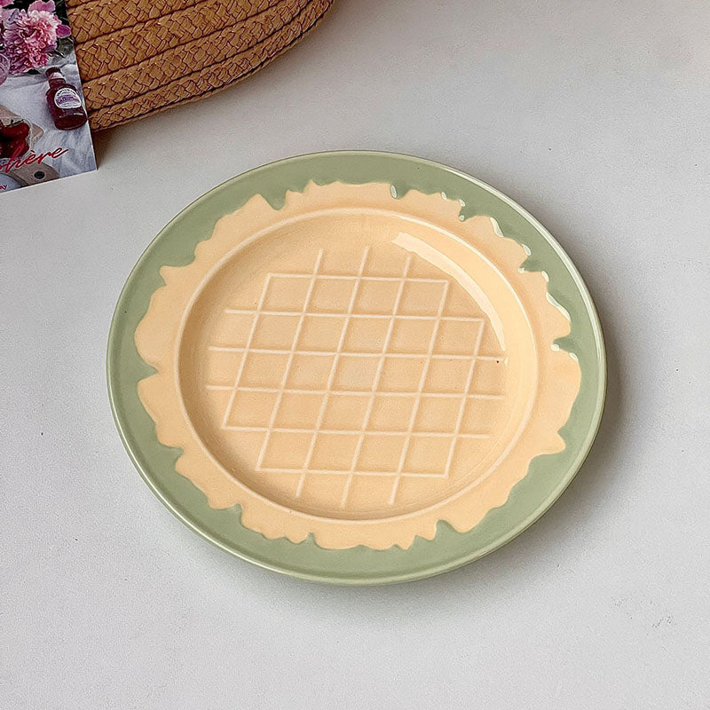 Cute Ice Cream-Style Dinner Plate