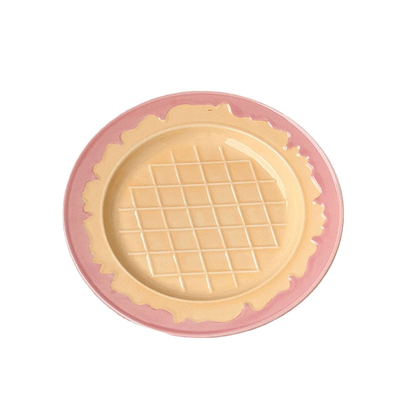 Cute Ice Cream-Style Dinner Plate