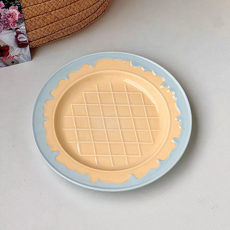 Cute Ice Cream-Style Dinner Plate