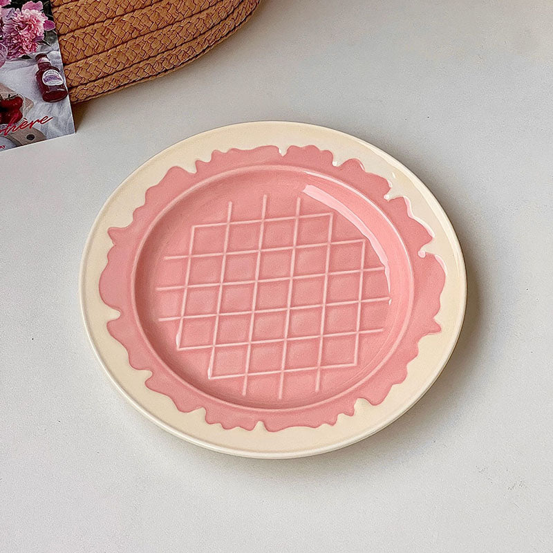 Cute Ice Cream-Style Dinner Plate