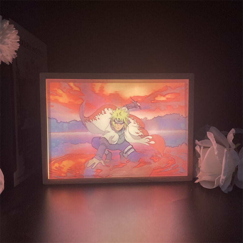 Peinture lumineuse animée à faire soi-même