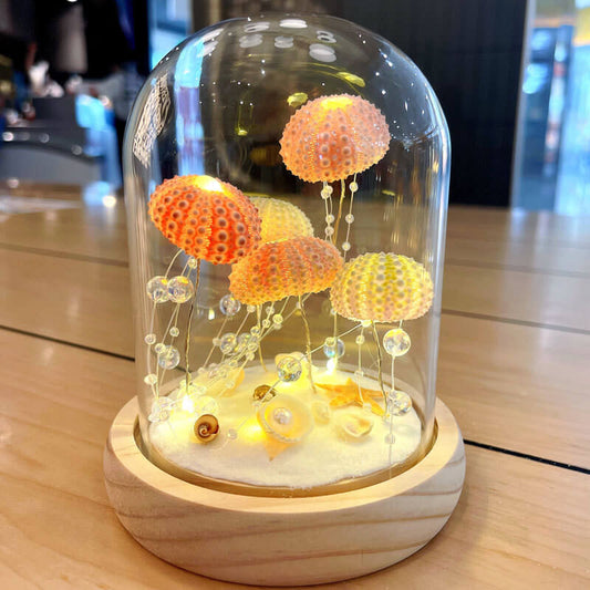 DIY Sea Urchin Night Light