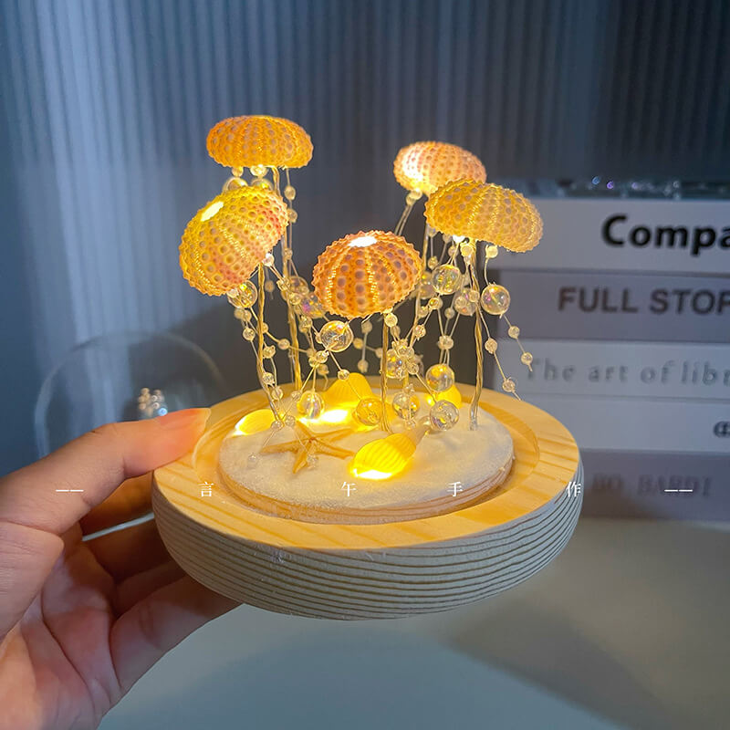 Veilleuse oursin DIY