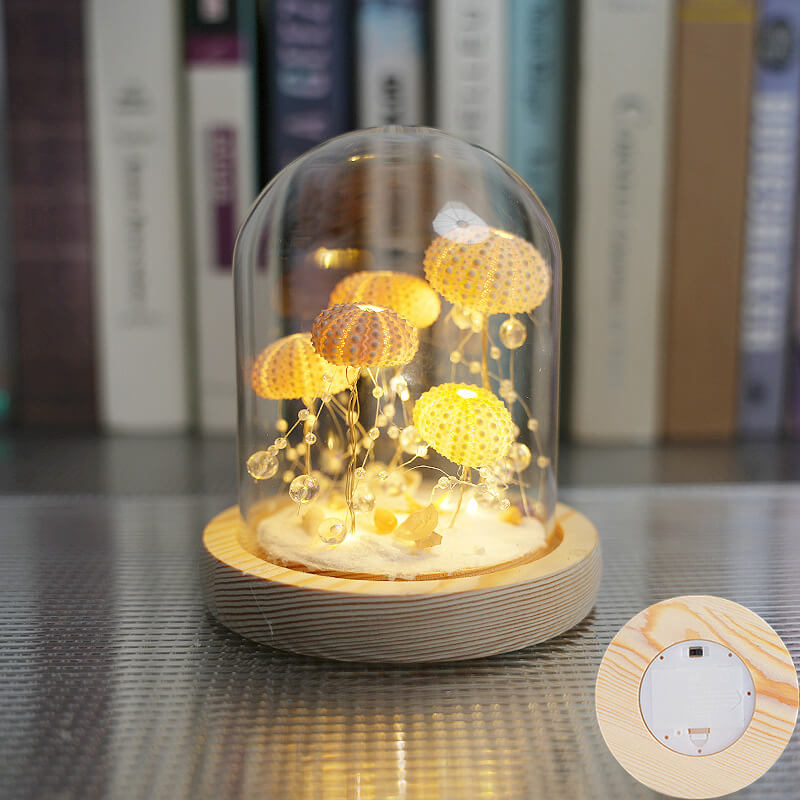 Veilleuse oursin DIY