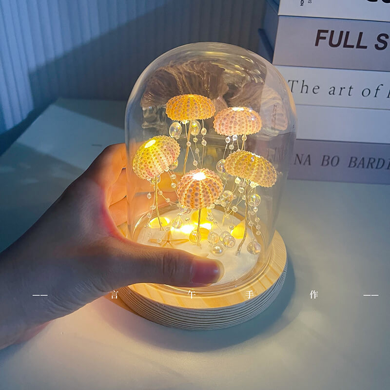 Veilleuse oursin DIY