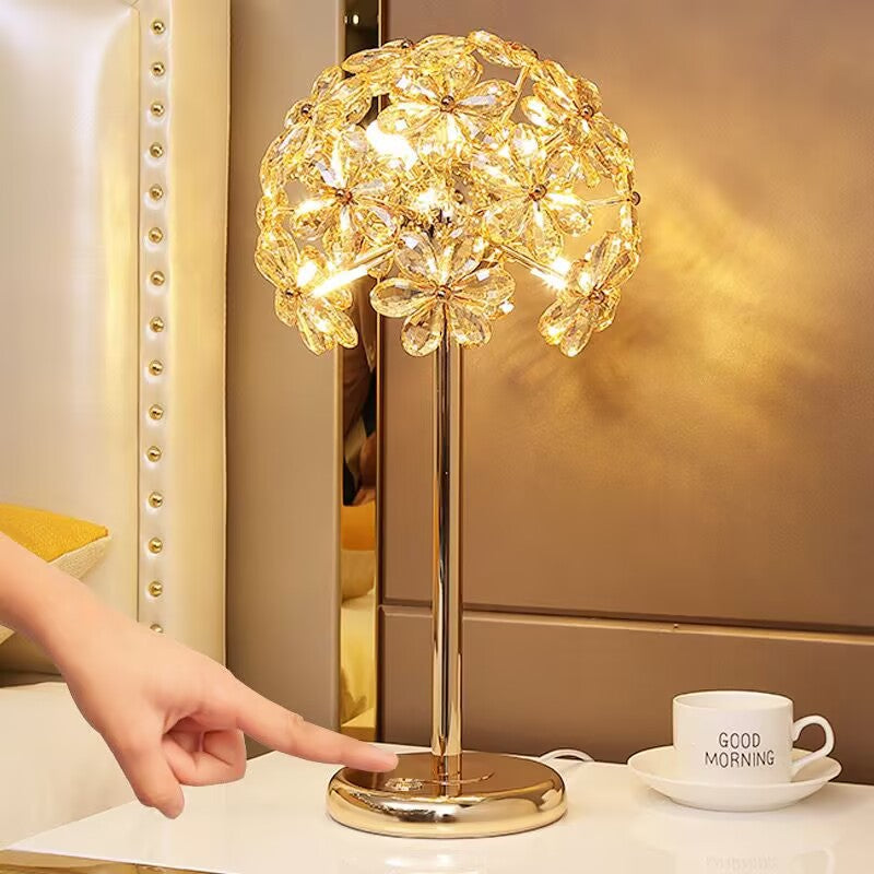 Dandelion Crystal Table Lamp