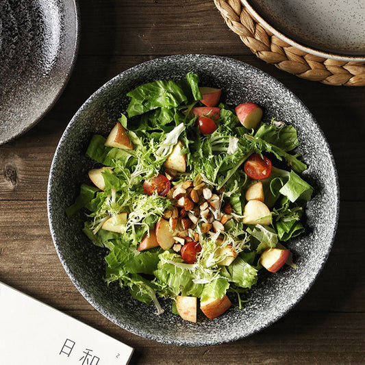 Deep Round Ceramic Dinner Plate