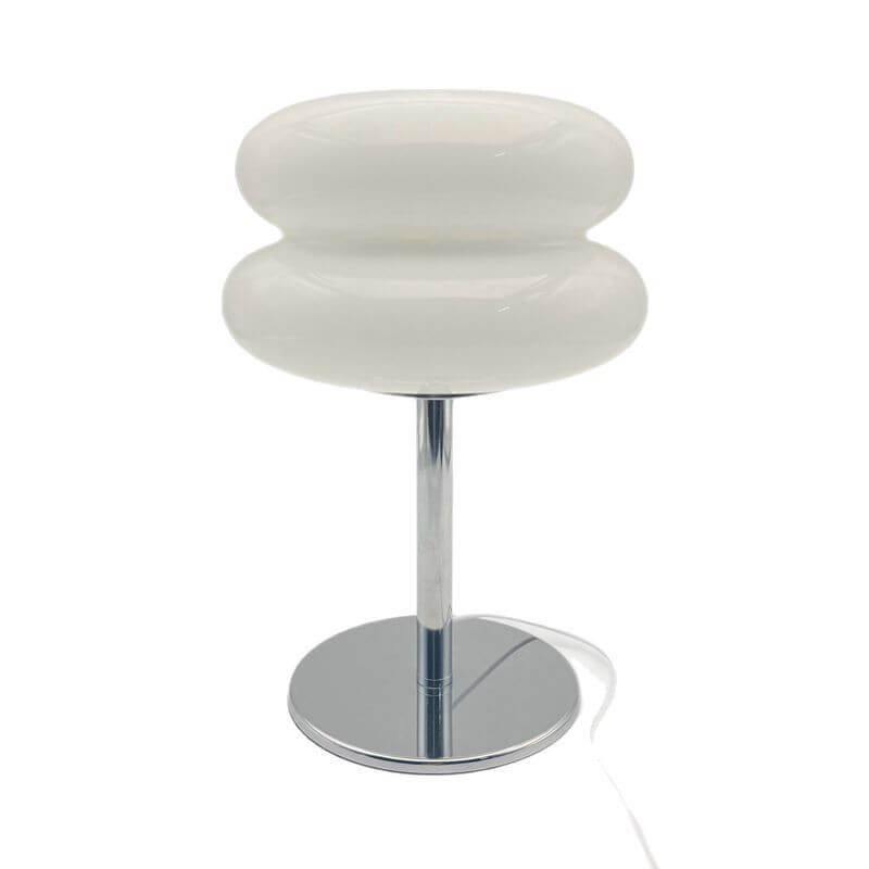 Double-layer Egg Tart Glass Table Lamp