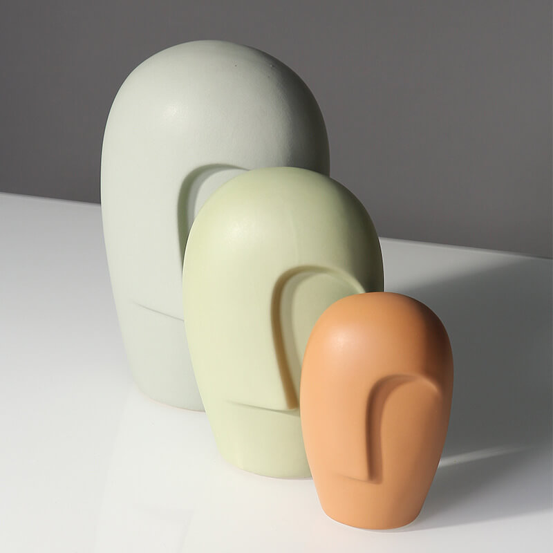 Vase statue de l'île de Pâques