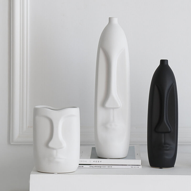 Vase statue de l'île de Pâques