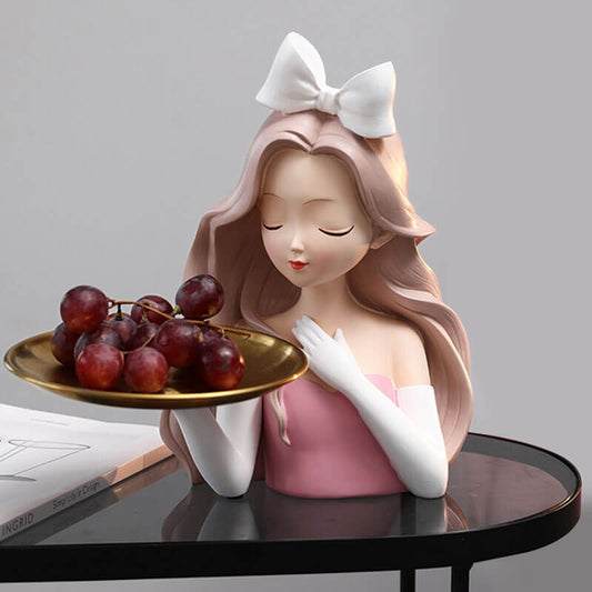 Elegant Girl Storage Decoration Ornaments