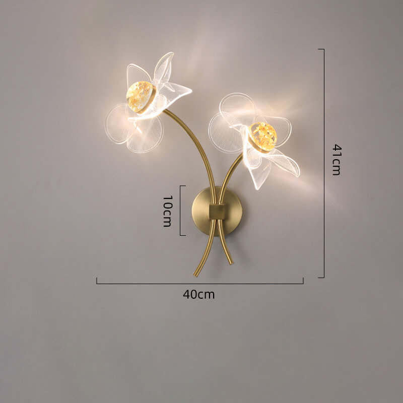 Exquisite LED Flower Wall Lamp