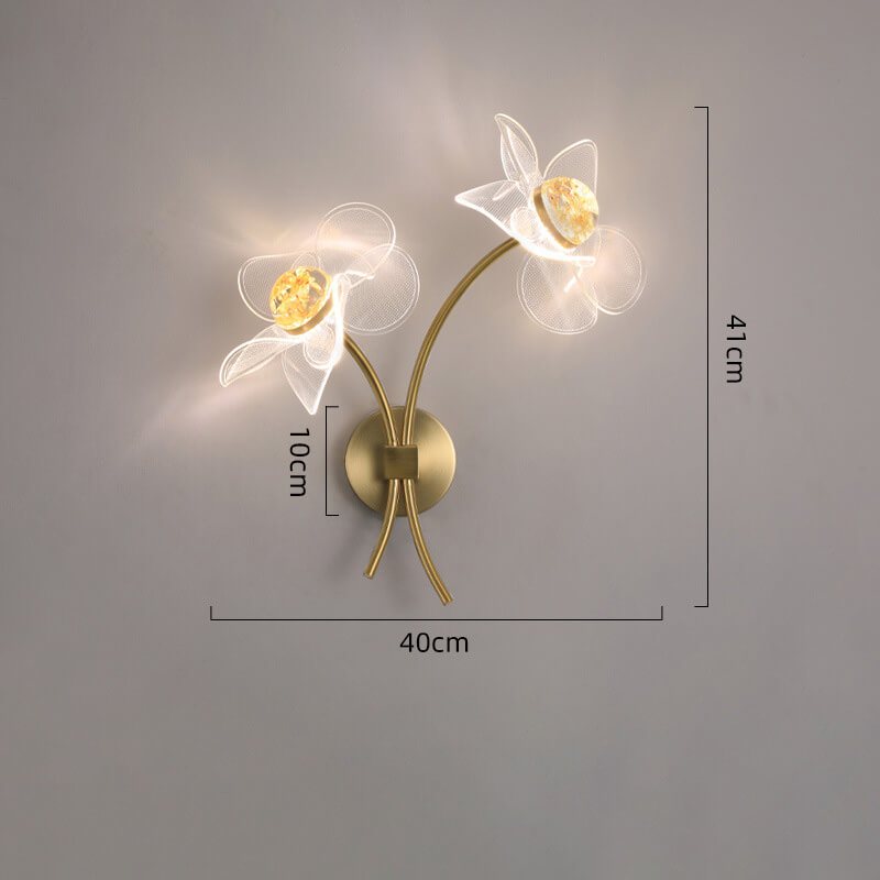 Exquisite LED Flower Wall Lamp