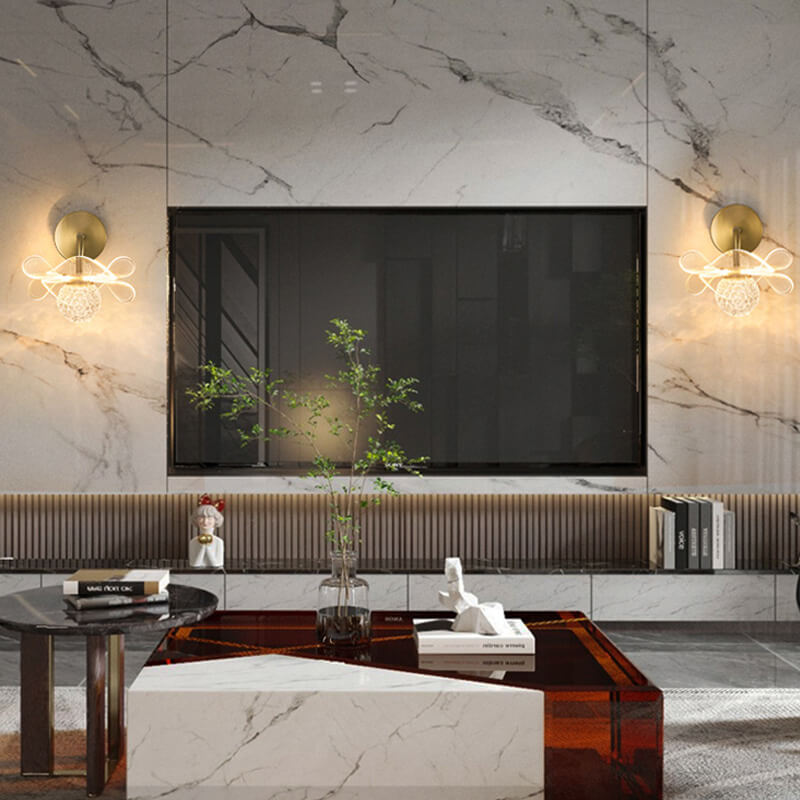 Exquisite LED Flower Wall Lamp