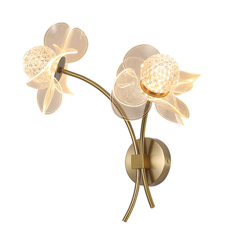 Exquisite LED Flower Wall Lamp
