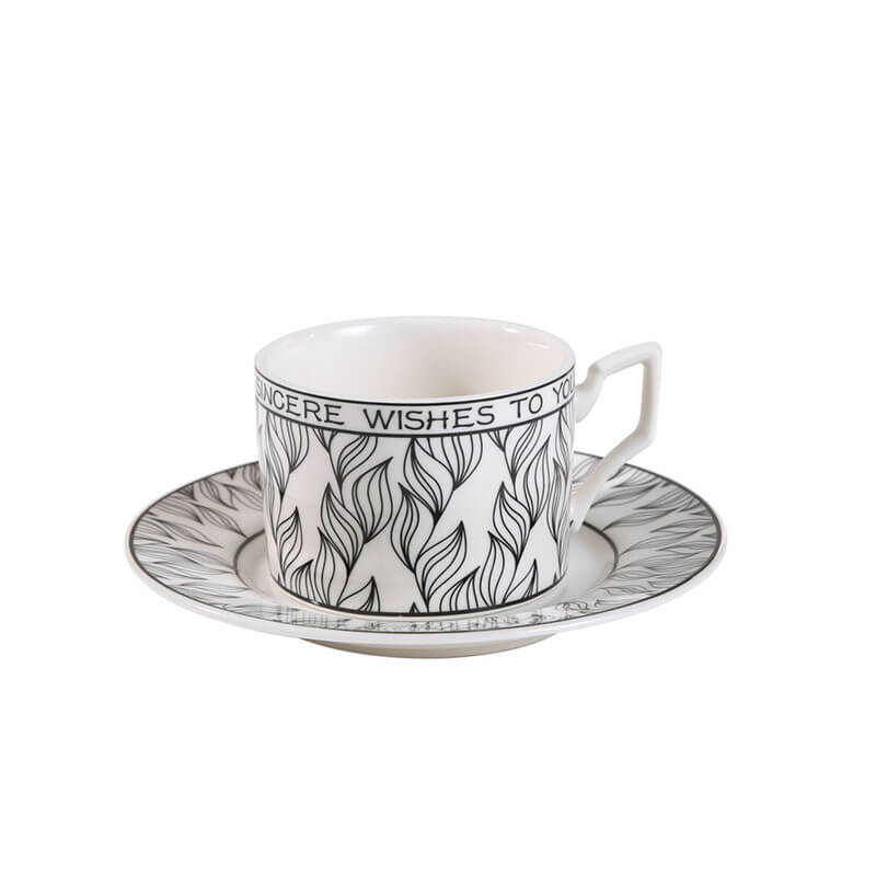 Fashion Coffee Cup And Saucer Set