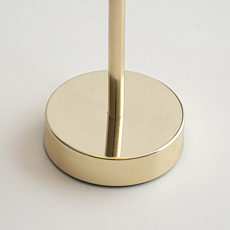 Feather Shade Table Lamp