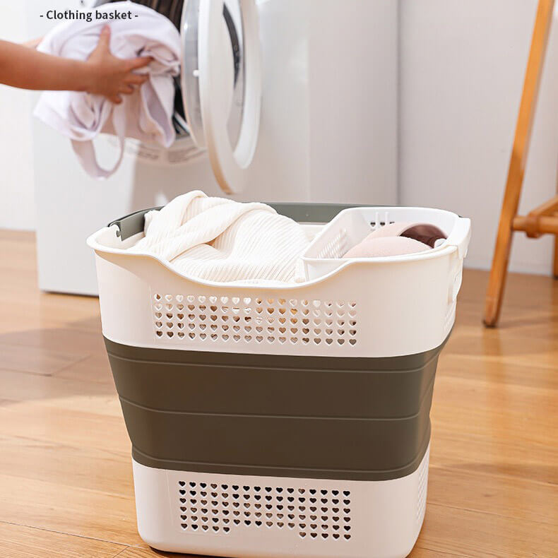 Panier de rangement pliable pour vêtements sales