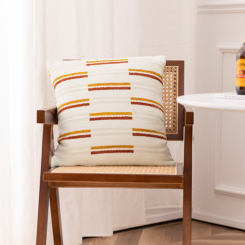 Geometric Pattern Throw Pillow Cover