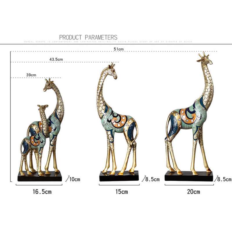 Décorations de girafe