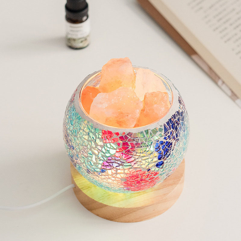 Glass Crack Aromatherapy Lamp