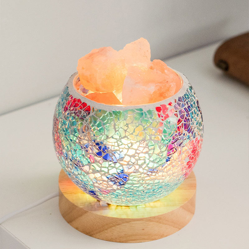Glass Crack Aromatherapy Lamp