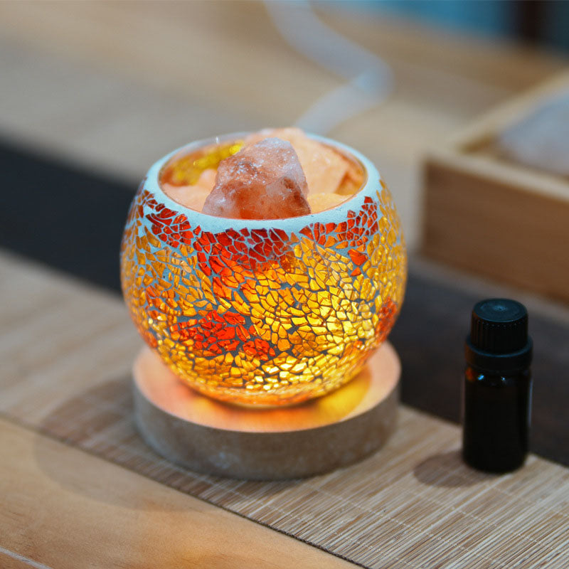 Glass Crack Aromatherapy Lamp