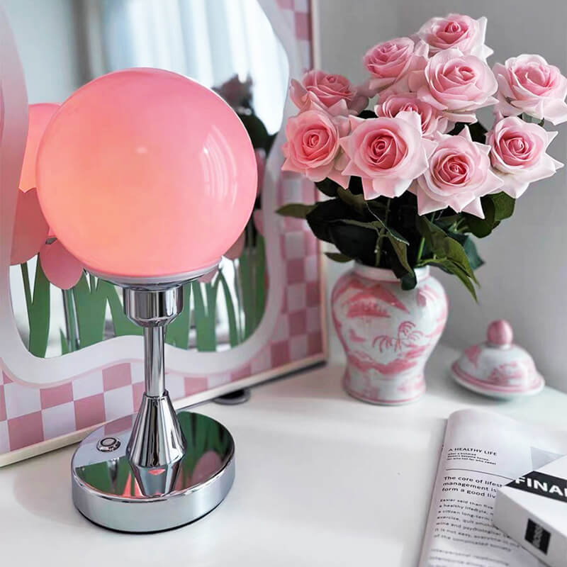 Glass Lollipop Table Lamp