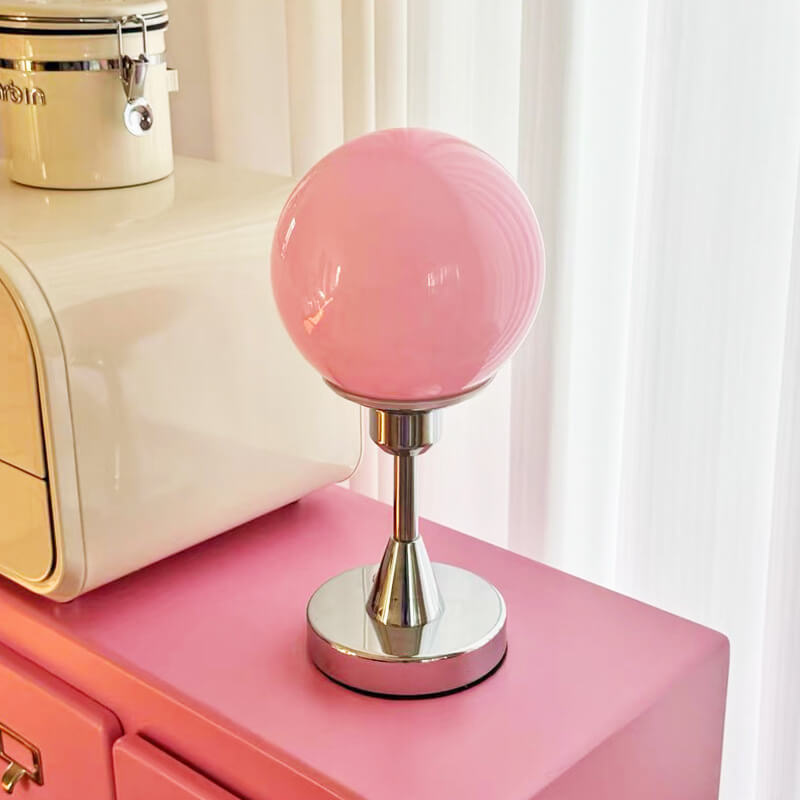 Glass Lollipop Table Lamp