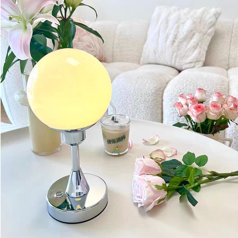 Glass Lollipop Table Lamp