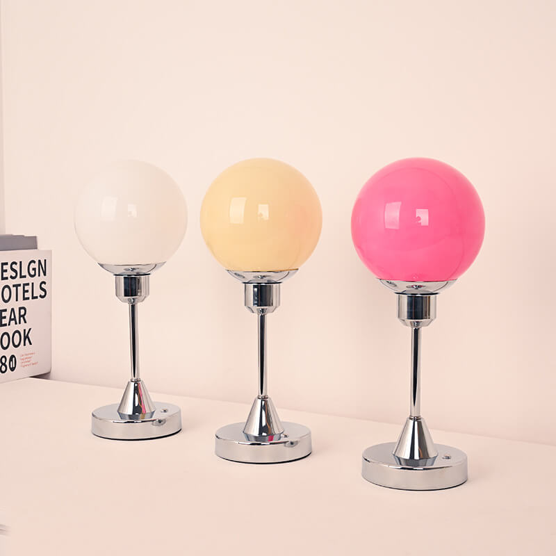 Glass Lollipop Table Lamp