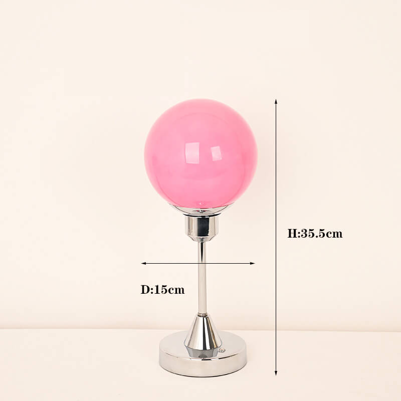 Glass Lollipop Table Lamp