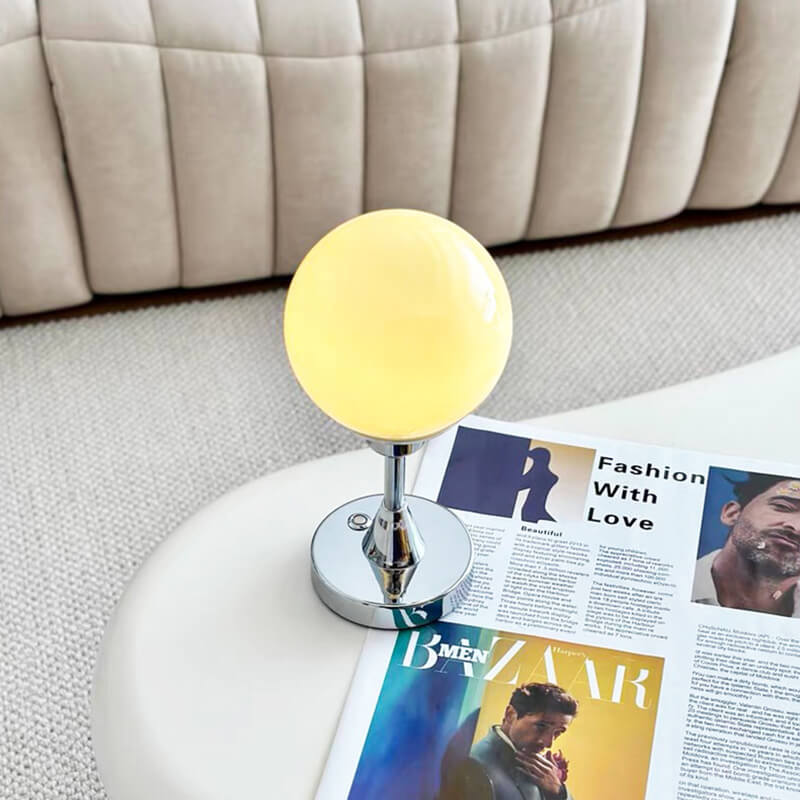 Glass Lollipop Table Lamp