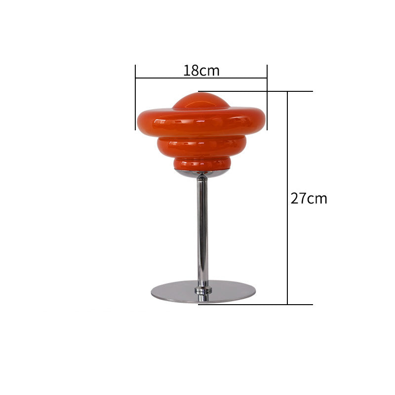 Glass Mushroom Table Lamp