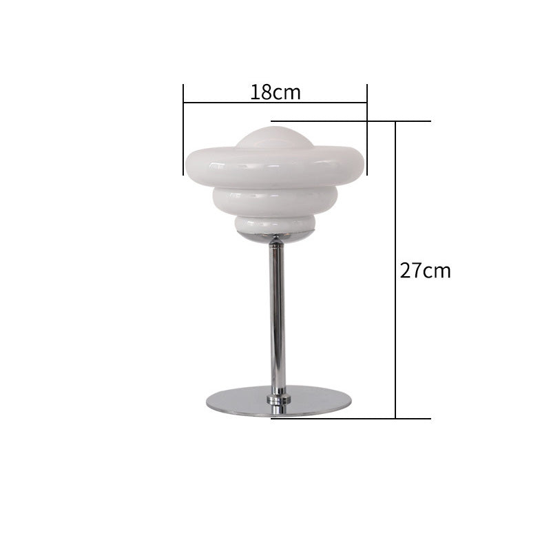Glass Mushroom Table Lamp