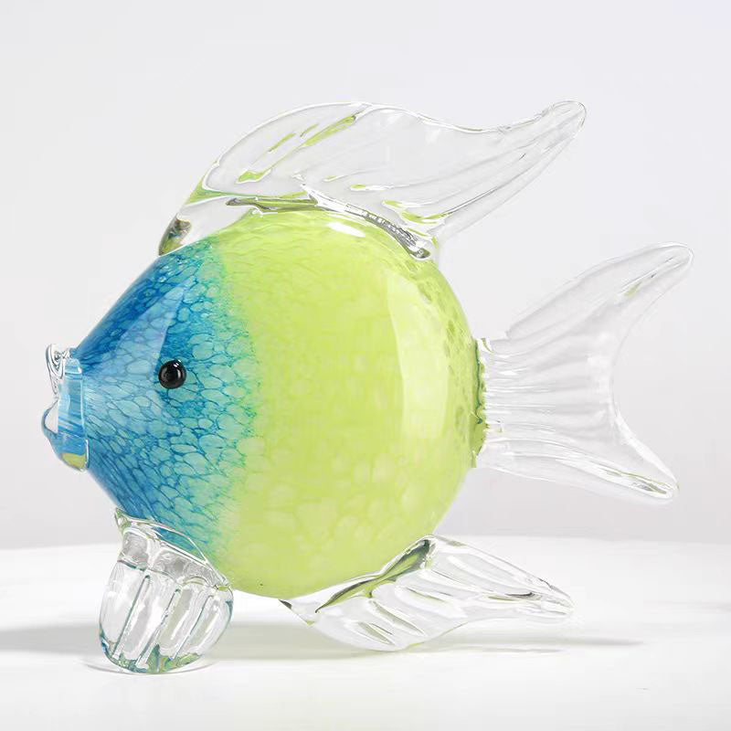 Glasur Bunte Fisch Ornamente