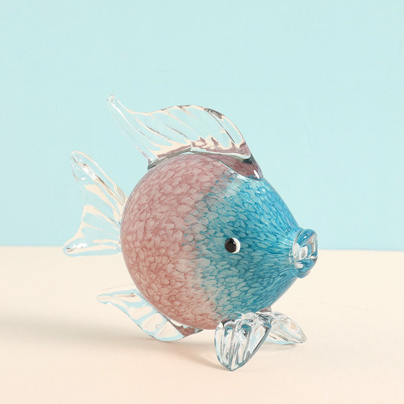 Glasur Bunte Fisch Ornamente