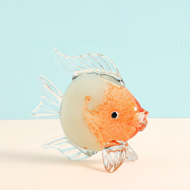 Glasur Bunte Fisch Ornamente