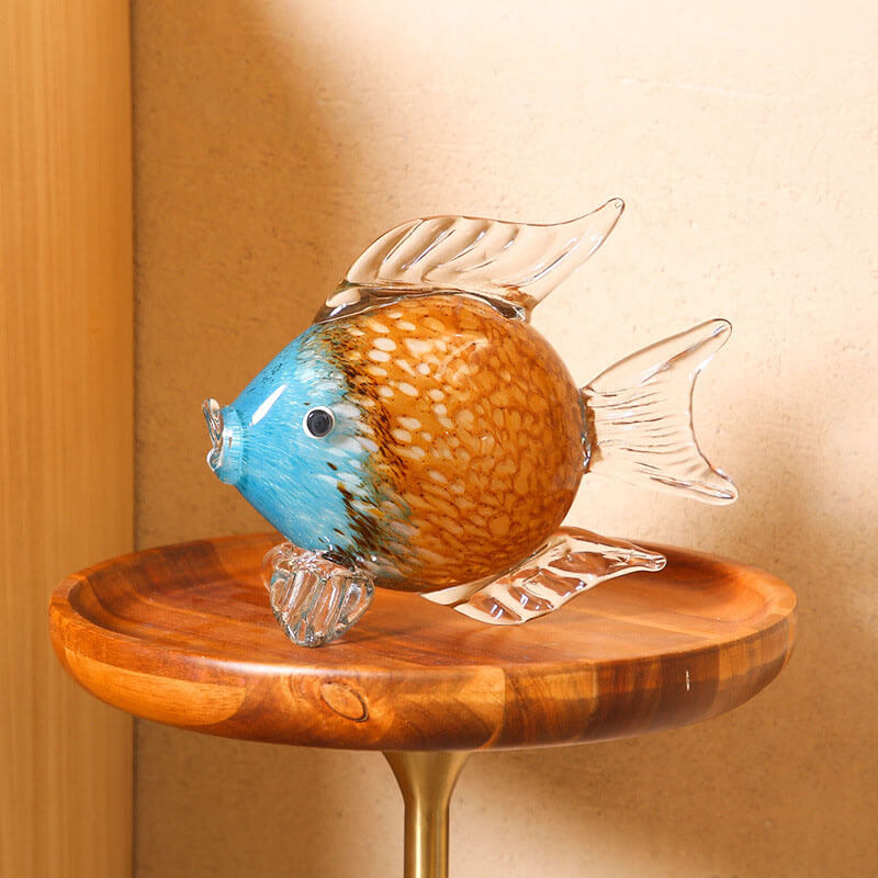 Glasur Bunte Fisch Ornamente