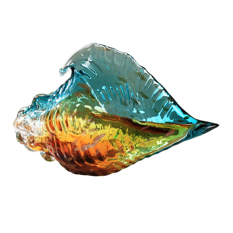 Glasiertes Muschelornament